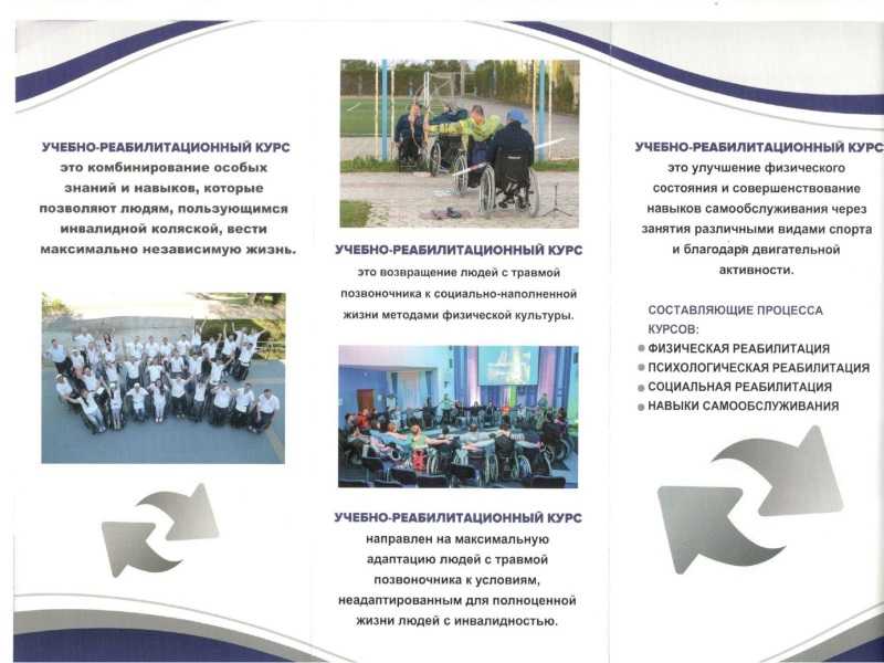 Реабилитационный курс «Основы  независимой жизни человека на инвалидной коляске»