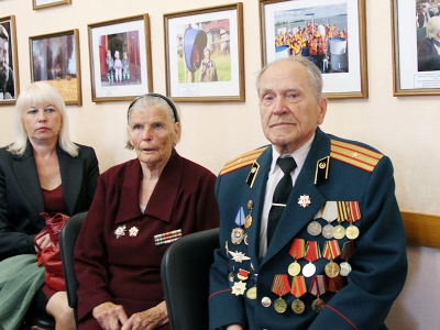 Чествование ветеранов – участников Сталинградской битвы